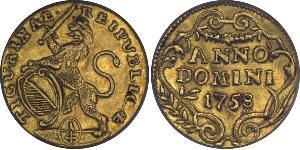 1/4 Ducat Switzerland Gold 