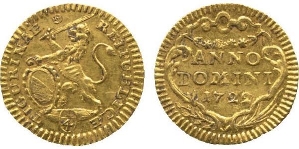 1/4 Ducat Switzerland Gold 