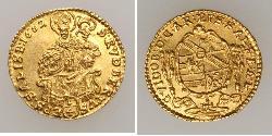 1/4 Ducat Salzbourg Or 