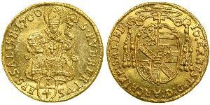 1/4 Ducat Salzbourg Or 