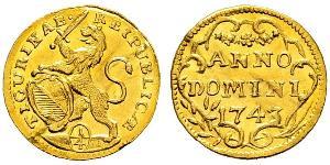 1/4 Ducat Suisse Or 