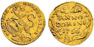 1/4 Ducat Suisse Or 