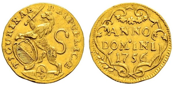 1/4 Ducat Suisse Or 