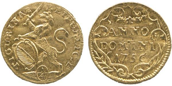 1/4 Ducat Suisse Or 