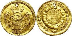 1/4 Ducat Principality of Transylvania (1571-1711) Oro 