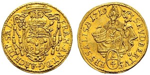 1/4 Ducat Salisburgo Oro 