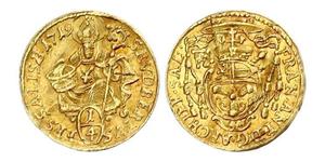 1/4 Ducat Salzburgo Oro 
