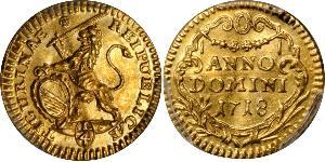 1/4 Ducat Suiza Oro 