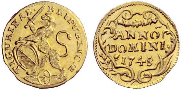 1/4 Ducat Svizzera Oro 