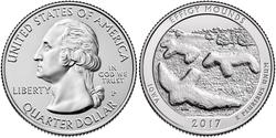 1/4 Dólar Estados Unidos de América (1776 - ) Cobre George Washington