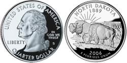 1/4 Dólar Estados Unidos de América (1776 - ) Plata George Washington