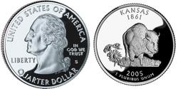 1/4 Dólar Estados Unidos de América (1776 - ) Plata George Washington