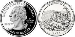 1/4 Dólar Estados Unidos de América (1776 - ) Plata George Washington