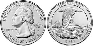 1/4 Dólar Estados Unidos de América (1776 - ) Plata George Washington