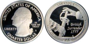 1/4 Dólar Estados Unidos de América (1776 - ) Plata George Washington