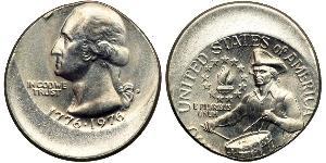 1/4 Dólar Estados Unidos de América (1776 - ) Plata George Washington