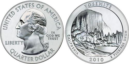 1/4 Dólar Estados Unidos de América (1776 - ) Plata George Washington