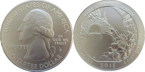 1/4 Dólar Estados Unidos de América (1776 - ) Plata George Washington