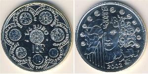 1/4 Euro Quinta Repubblica francese (1958 - ) Argento 