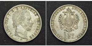 1/4 Florin 奧地利帝國 (1804 - 1867) 銀 