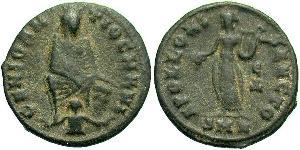 1/4 Follis Roman Empire (27BC-395) Bronze Maximinus II (270 - 313)