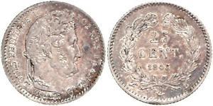 1/4 Franc Monarchie de Juillet (1830-1848) Argent Louis-Philippe I (1773 -1850)