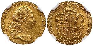 1/4 Guinea Kingdom of Great Britain (1707-1801) Gold George III (1738-1820)