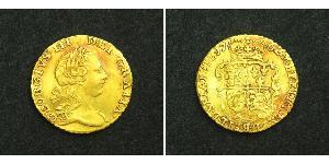 1/4 Guinea Königreich Großbritannien (1707-1801) Gold Georg III (1738-1820)