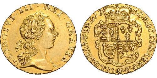 1/4 Guinea Königreich Großbritannien (1707-1801) Gold Georg III (1738-1820)