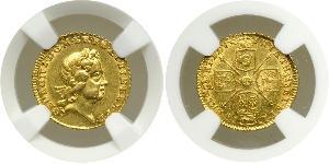 1/4 Guinea Königreich Großbritannien (1707-1801) / Vereinigtes Königreich Gold Georg I (1660-1727)