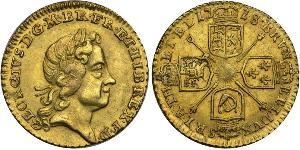 1/4 Guinea Königreich Großbritannien (1707-1801) / Vereinigtes Königreich Gold Georg I (1660-1727)