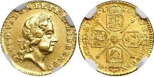 1/4 Guinea Königreich Großbritannien (1707-1801) / Vereinigtes Königreich Gold Georg I (1660-1727)