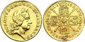 1/4 Guinea Royaume-Uni / Royaume de Grande-Bretagne (1707-1801) Or George I (1660-1727)