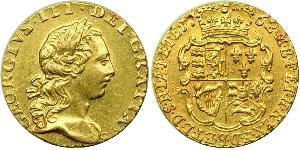 1/4 Guinea Royaume de Grande-Bretagne (1707-1801) Or George III (1738-1820)