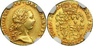 1/4 Guinea Regno Unito di Gran Bretagna (1707-1801) Oro Giorgio III (1738-1820)