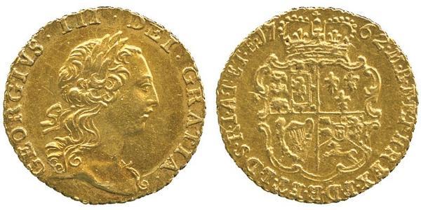 1/4 Guinea 英国 金 喬治三世 (1738-1820)