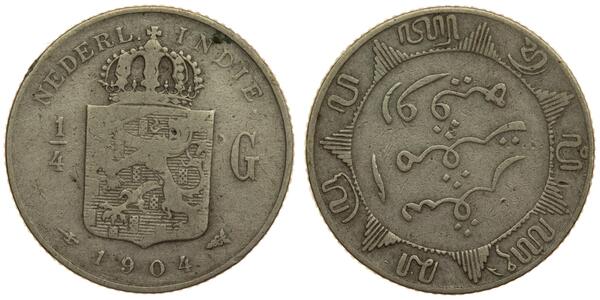 1/4 Gulden Pays-Bas Argent 