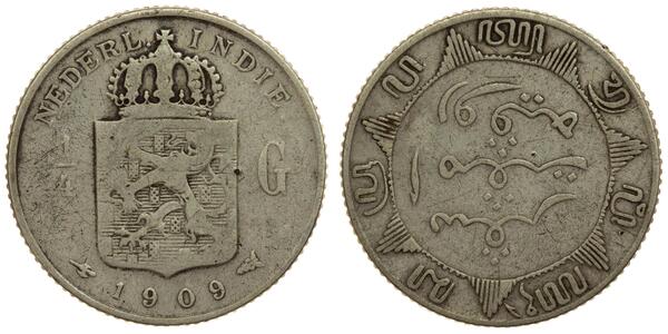 1/4 Gulden Pays-Bas Argent 