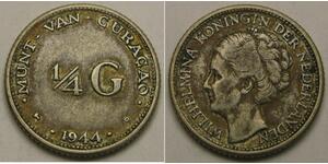 1/4 Gulden Paesi Bassi Argento 
