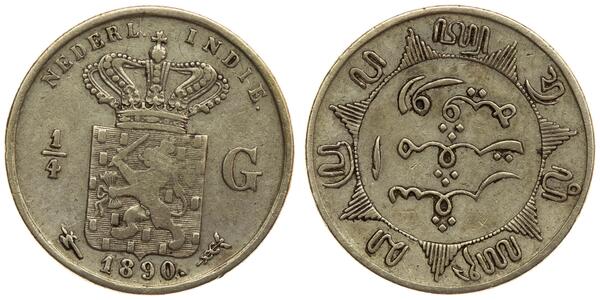 1/4 Gulden Paesi Bassi Argento 