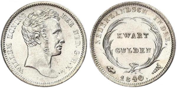 1/4 Gulden Regno dei Paesi Bassi (1815 - ) Argento 