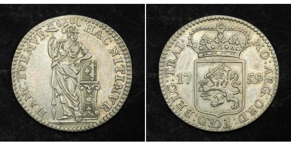 1/4 Gulden Dutch Republic (1581 - 1795) Silver 