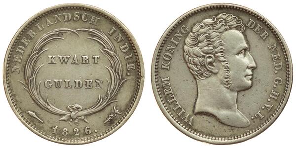 1/4 Gulden Kingdom of the Netherlands (1815 - ) Silver 