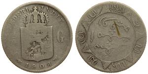 1/4 Gulden Netherlands Silver 