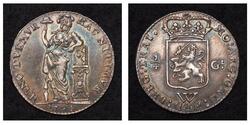 1/4 Gulden 荷兰 銀 