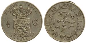 1/4 Gulden 荷兰 銀 