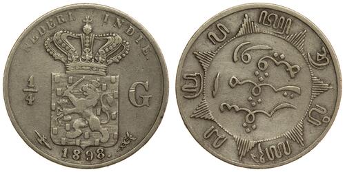 1/4 Gulden 荷兰 銀 