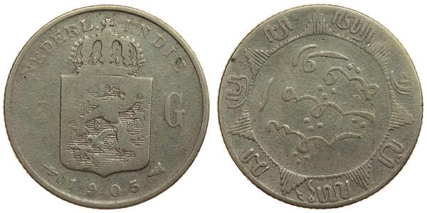 1/4 Gulden 荷兰 銀 