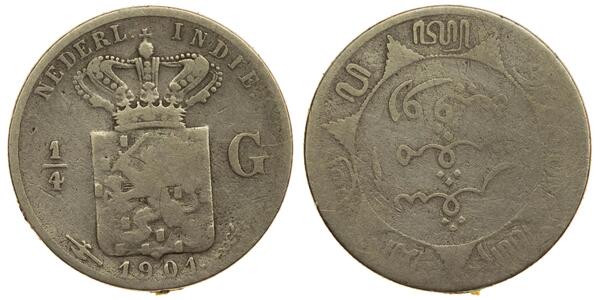 1/4 Gulden 荷兰 銀 