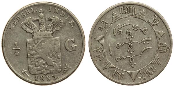 1/4 Gulden 荷兰 銀 